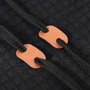 Men's Casual Pullover Hoodies Long Sleeve Knitted Hooded Sweatshirts Black, 2XL