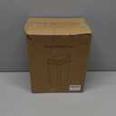 Yatmung Touchless Bathroom Trash Can - 2.5 Gallon Smart Trash Can Sensor Motion - Skinny Trash Bin with Lid - Electric, Narrow, Plastic, Auto Open - Small Slim Automatic Garbage Can (Black)