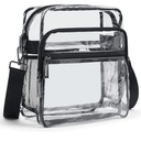 Clear Bag for Stadium Events, Clear Purse for Women Stadium Crossbody Bag, Transparent Bag for Concerts Sports