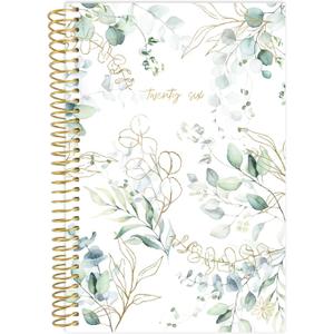 bloom daily planners 2026 Pocket Planner - 4 x 6 - (January 2026 - December 2026) - MINI Weekly/Monthly Agenda Organizer & Calendar Book - Eucalyptus, White