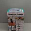 Hamilton Beach Food Processor & Vegetable Chopper for Slicing, Shredding, Mincing, and Puree, 10 Cups + Easy Clean Bowl Scraper, Black and Stainless Steel (70730)