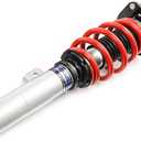 FAPO Coilover for Volkswagen Golf MK5 MK6 2003-2012, for VW Jetta MK5 MK6 2005-2019 Adjustable Height Mono-Tube Shock Suspension Strut Lowering Kit