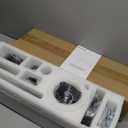 60 inch Wood Ceiling Fan with Lights, Outdoor Ceiling Fans for Patios with Remote, Damp Rated Ceiling Fan, Quiet DC Motor 3 Blade High CFM Ceiling Fans for Indoor Exterior