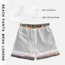 Boccsty Yellow Tractor Car Boys Swim Trunks Baby Kids Monster Truck Swimwear Summer Toddler Beach Board Shorts Bathing Suit M (M)