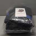 Skechers Memory Foam Car Seat Covers, Air Cool Mesh Thick Seat Covers, Car Seat Cover Full Sets, Airbag Compatible, Automotive Comfort Protection for Most Cars,Vans,Trucks, SUVs,Blue, Full Set, Black/Blue