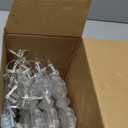 Christmas Snowflakes Window Lights, 5 Pack 72 LEDs Waterproof Hanging Battery Operated Christmas Decoration with Timer for Indoor Outdoor Xmas Home Winter Party Patio Bedroom Decor, Warm White