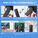 Replacement Firestick Remote Control Compatible with Fire Smart TV Stick Lite/Stick 4K/Smart TV 3rd Gen/TV Cube(2nd Gen/1st Gen/3rd Gen)/TVs Stick(2nd Gen/3rd Gen) with Voice Controller