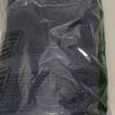 OLANLY Half Circle Door Mat Indoor Outdoor Entrance Welcome, Waterproof All-Season, All-Weather Doormat, Sturdy Natural Rubber, Low Profile, Easy Clean Patio Porch Entryway Mat, 29.5x17, Blue