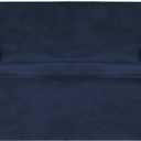 H.VERSAILTEX Stretch Velvet Loveseat Covers for 2 Cushion Couch Covers for Living Room Sofa Covers Slipcovers with Non Slip Straps Bottom, Ultra Thick Comfy Velour (Width 58"-72", Navy)