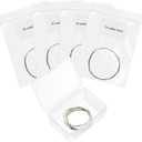 Shimeyao 4 Pieces Silver Solder Wire 4 Types Soldering Wire for Jewelry Making Repair Electronics 26 Gauge Silver Welding Tools Accessories, Easy Soft, Soft, Medium, Hard