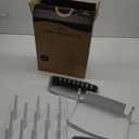 Ubbi Vertical Baby Bottle Drying Rack, Space Saving Countertop Drying Rack Baby Accessory, Gray