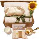 Birthday Gifts for Women Self Care Get Well Soon Gift Basket Spa Package Thinking of You Present Sympathy Inspirational Sunflower Valentines Gifts for Her Women Wife Mom Best Friend Sister