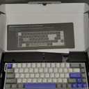 AULA WIN68 HE MAX - Hall Effect Gaming Keyboard with Magnetic Switch, Adjustable Actuation Fast Trigger Mode, 8KHz Polling Rate, RGB Backlit Wired Mechanical Gaming Keyboard 60 Percent Compact Design (Grey&White&Blue-Max Version)