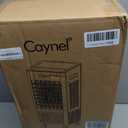 CAYNEL Portable Air Conditioners w/Remote, 4 Modes & 3 Speeds,1.45-Gal Tank Windowless Air Conditioner for 20H Cooling, 7.5H Timer for Auto Off,3-IN-1 Evaporative Air Cooler for Room Bedroom Office, 20.03 x 9.25 x 10.63 inches