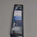Philips Sonicare C3 Two-in-One - Genuine Replacement Electric Toothbrush Heads, Black, 2 Pack, HX9042/95