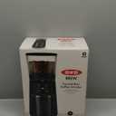 OXO Brew Conical Burr Grinder - Matte Black, Stainless Steel Burrs, One-Touch Automatic Smart Grind
