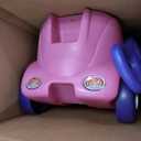 Step2 Push Around Buggy Kids Push Car, Ride On Toy, Stroller Substitute, Includes Seat Belt & Horn, Made of Durable Plastic, Max Weight 50 lbs., For Toddlers 1.5-4 Years Old, Pink, Large