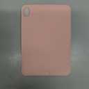 Mini 7/6 Case, Anti-Slip Textured Back Cover Protective Case with Pencil Holder for Apple iPad Mini (A17 Pro) 2024 / 6th Generation 2021, Shockproof Bumper Corners/Slim Fit (Millennial Pink)