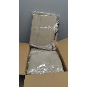 GXARTS Driver and Passenger Side Bottom and Top Lean Back Replacemrnt Perforated Leather Seat Cover Tan Compatible with Infiniti Q50 2014 2015 2016 2017 2018 2019 2020