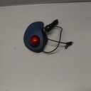 Wired Trackball Mouse for Large Hands, Ergonomic Design Reduces Wrist & Muscle Strain, Precision Tracking with Easy Index Finger Control, Compatible with PC, Laptop, Windows, Mac, Red