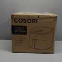 COSORI Air Fryer 9-in-1, Compact & Large 6-Qt, Premium Ceramic Coating, 90450F Precise Heat for Even Results, Up to 95% Less Oil*, Roast, Bake, Dry, Reheat, Frozen, Broil, Proof, 120V, TurboBlaze (Dark Gray)