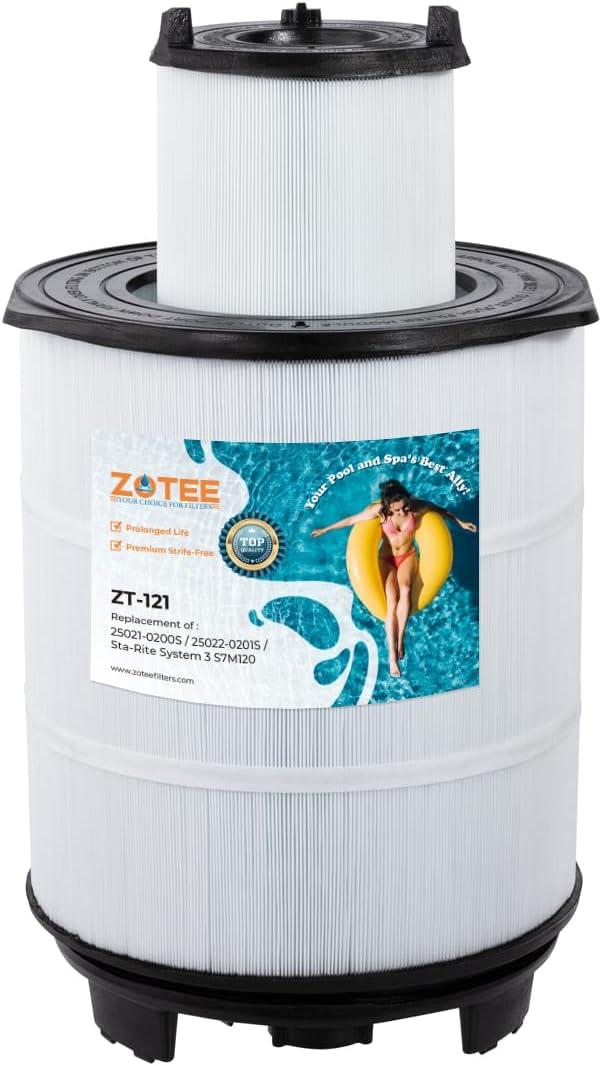 Pool Filters Cartridge Inner and Outer Set Replaces Sta-Rite 25021-0200s & 25022-0201s System 3 S7m120,300sq.ft