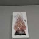 Christmas Snow Globe, Water Glitters LED Lighted Snow Globes Christmas Tree Tabletop Decor - Pink