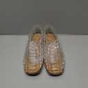 Molozoey Jelly Mesh Ballet Flats - Comfortable Clear Jelly Shoes, Adult Women's Closed Toe Flats Sandals