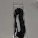 AGVEE 5ft Coiled Short USB to Lightning Charging Cable [MFI Certified] 3A Fast Charger Cord in Car for iPhone 14/13/12/11/XS/8/7/6/5 CarPlay, iPad, iPod, Dark Gray