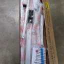 ROIL 18 Inch White Full Size Bed Frame with Rounded Corner and Headboard Hole Mattress Retainers 3500LBS Heavy Duty Steel Slats No Box Spring Needed Platform Noise-Free Easy Assembly