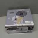 KERNOWO LED Garage Lights, 140W 18500 Lumens Garage Lighting, 6000K Daylight with Deformable Three Panel Ceiling Light Fixture E26/E27 Triple Glow LED Shop Light for Basement Workshop Warehouse