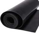 TORRAMI Neoprene Rubber Sheet Roll 1/16 (.062) Inch Thick x 12 Inch Wide x 10 Feet for DIY Gaskets, Pads, Seals, Crafts, Flooring,Cushioning of Anti-Vibration, Anti-Slip