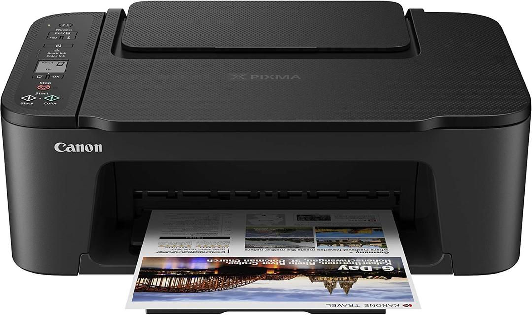 Canon PIXMA TS3520 Compact Wireless All-in-One Printer, Black