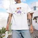 2025 Family Vacation Matching Outfits Cute Pumpkin Spooky Castle Tshirts Funny Family Trip Clothes (XL)