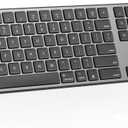 OMOTON Bluetooth Keyboard Compatible with Mac ONLY, with Numeric Keypad, Rechargeable Wireless Keyboard Compatible with MacBook Pro/Air, iMac, Mac mini/Pro, Black Grey