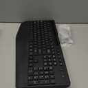 Wireless Keyboard and Mouse Combo - Full-Sized Ergonomic Keyboard with Wrist Rest, Phone Holder, Sleep Mode, Silent 2.4GHz Cordless Keyboard Mouse Combo for Computer, Laptop, PC, Mac, Windows -Trueque (1 PACK, Black)