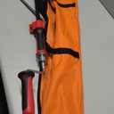 DrainX Toilet Auger Drain Plumbing Snake | Use with Drill or Manually, Angle Designed for Toilet Clogs, Plastic Guard for Porcelain Protection