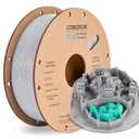 Comgrow PLA 3D Printer Filament, 3D Printer PLA Filament 1.75mm, Dimensional Accuracy +/- 0.02 mm, 1KG Spool PLA Grey