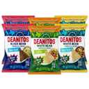 Beanitos Bean Chips - Variety Pack - (6 Pack) 5 oz Bag - White Bean Tortilla Chips and Black Bean Tortilla Chips - Vegan Snack with Good Source of Plant Protein and Fiber, BBD Not Found