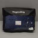 Weighted Pillow, 6.6lbs 20 * 12 Inch Tactile Sensory Huggable Lap Pillows with Machine Washable Cover, Chemical-Free Fabric, Better Sleep on Couch (Navy)