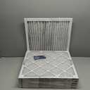 BNX TruFilter 20x20x1 Air Filter MERV 13 (6-Pack) - MADE IN USA - Electrostatic Pleated Air Conditioner HVAC AC Furnace Filters for Allergies, Pollen, Mold, Bacteria, Smoke, Allergen, MPR 1900 FPR 10