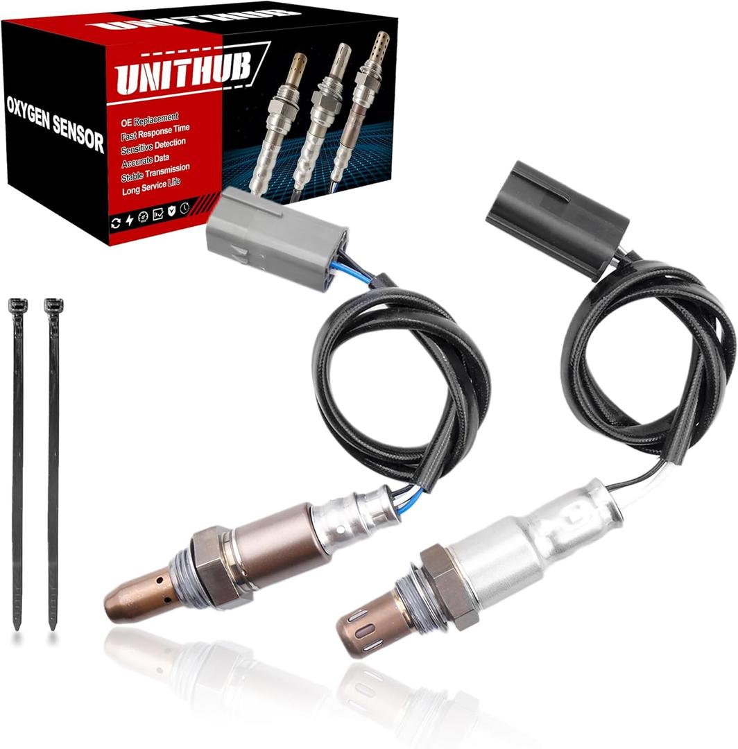 Oxygen Sensor Upstream + Downstream 234-9036 234-4382 Compatible for Nissan Altima Rogue 2.5L 2007 2008 2009 2010 2011 2012 2013 1821382Z50 226A0JA10C (Set of 1)