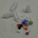 Free Hand Precision Applicator Bottle 1 Oz. 4 Needle Tip Squeeze Bottles and 12 Tips for Acrylic Painting, DIY Quilling and Paper Craft