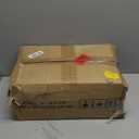 Furologee Entryway Table, 38'' Console Sofa Table with 3 Fabric Drawers, Industrial Entry Way Table with Storage Shelves, Display Shelf for Living Room, Hallway, Entrance, Foyer, Rustic Brown