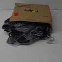 TIMMY 50 Plastic Hangers 17.7 Inch - Velvet Non-Slip, Space Saving Closet Organizers, Heavy Duty Slim Hangers for Pants, Shirts, Coats (Black, Ultra Thin & Durable)