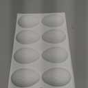 mostsom Silicone Molds Silicone Easter Egg Shapes, Non-stick Candy Gummy Molds for Edibles Dinosaur Egg Gummy Molds Gumny Mold (Easter Egg K)