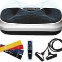 Lifepro Waver Mini Vibration Plate for Lymphatic Drainage  Whole Body Vibrating Platform Exercise Machine for Muscle Toning & Recovery with Remote Max Load 260 lb