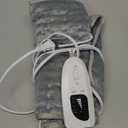 Heating Pad Electric Heat Pad, Hot Heated Pad,Multiple Temp and Timer Settings,Suitable for Shoulders, Neck, arms, Abdomen, Back, Legs, etc. (Gray Green, 24"X12")