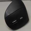 Nulea MD280 Ergonomic Vertical Wireless Mouse - Bluetooth & 2.4G Dual Mode, 4 Adjustable DPI 800/1200/1600/2400, Rechargeable, Silent Clicks, No Lag, 6 Buttons - Perfect for Laptop, Desktop Black