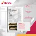 Kidde Carbon Monoxide Detector, Plug In Wall with AA Battery Backup, Test-Hush Button